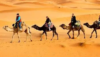 Tour von Marrakech nach Mhamid f&uuml;r 4 Tage/3 N&auml;chte &ndash; gro&szlig;artige Zeit in der W&uuml;ste mit Bivouac und Kameltrekking in den D&uuml;nen